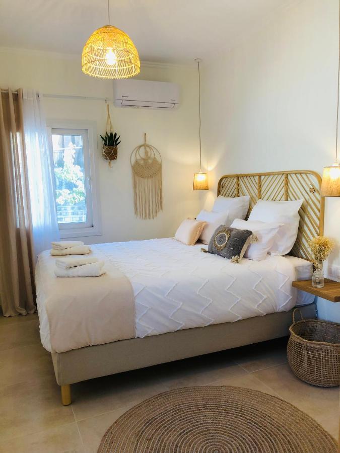 La Maisonette House In The Heart Of Liapades Close To Rovinia Beach & Paleokastritsa Екстер'єр фото